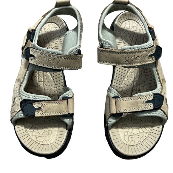 GDEFY Shoes - GDEFY Slip on Summer Shoes Hook and Loop Sandles Size 8.5